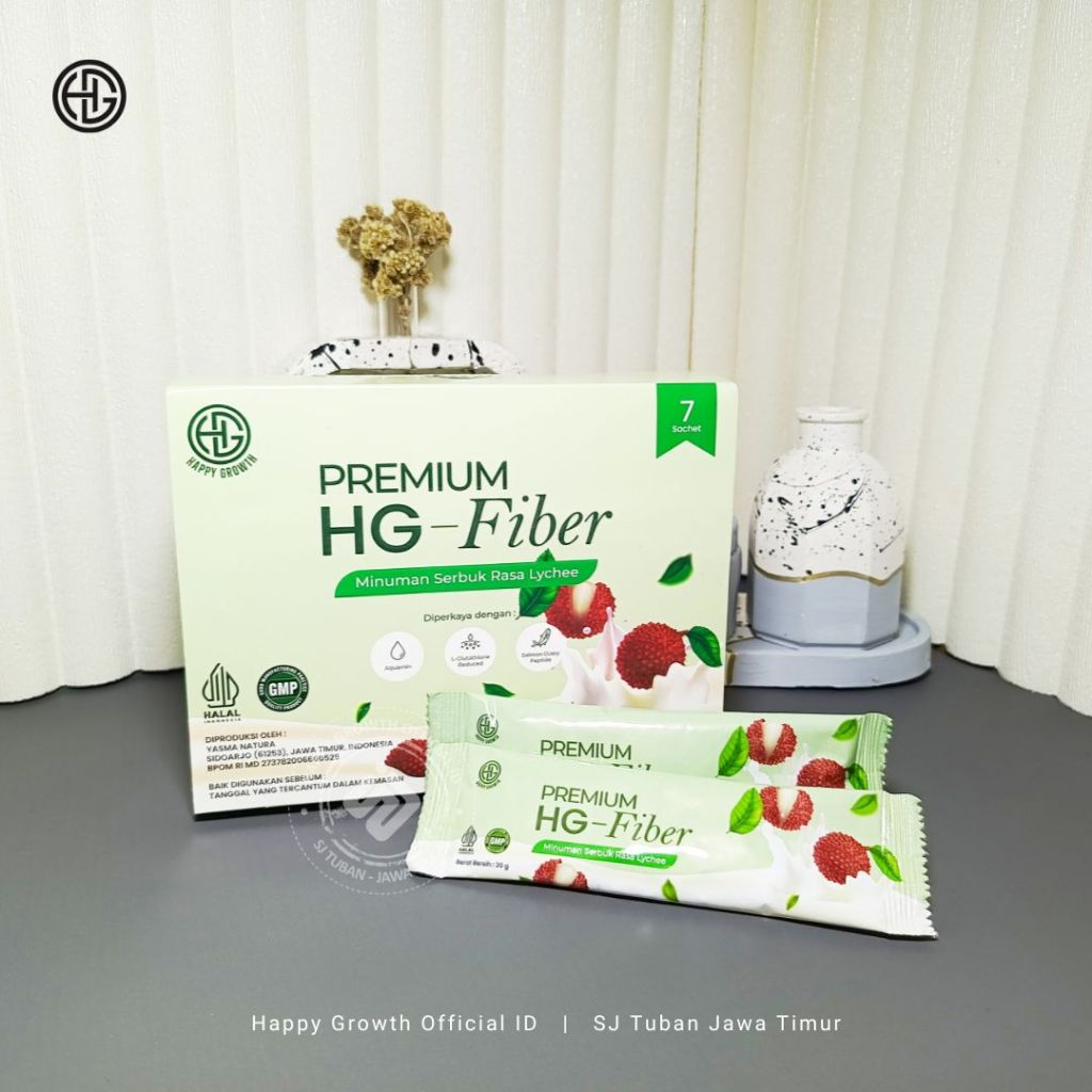 HG Fiber pencuci usus Minuman Fiber Detok Bahan Premium Alami BPOM Halal App