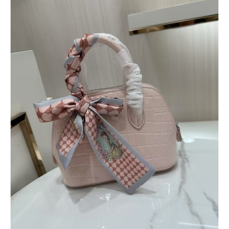 ANNALIE Ghania Croco Bag Genuine Leather Tas KULAS (Free Twilly)