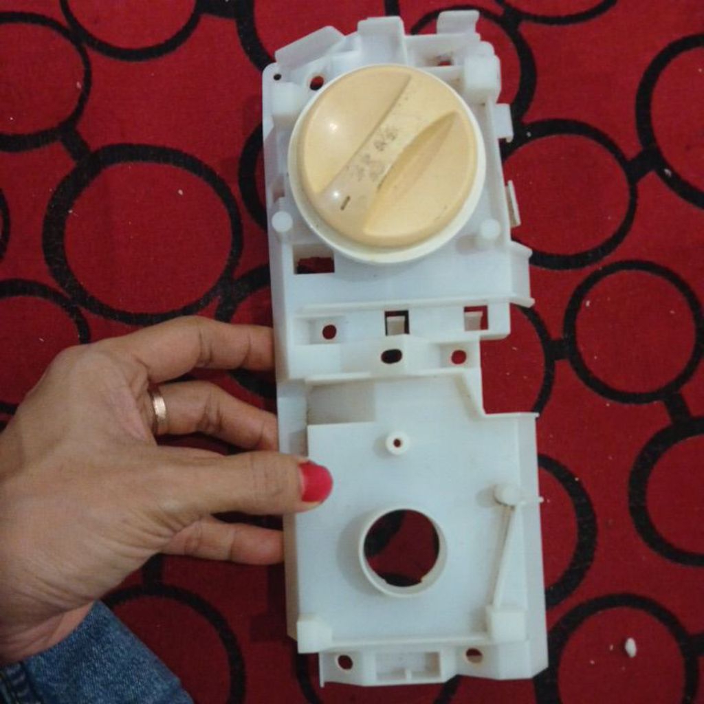 bracket tatakan timer polytron bekas mesin cuci 2 tabung