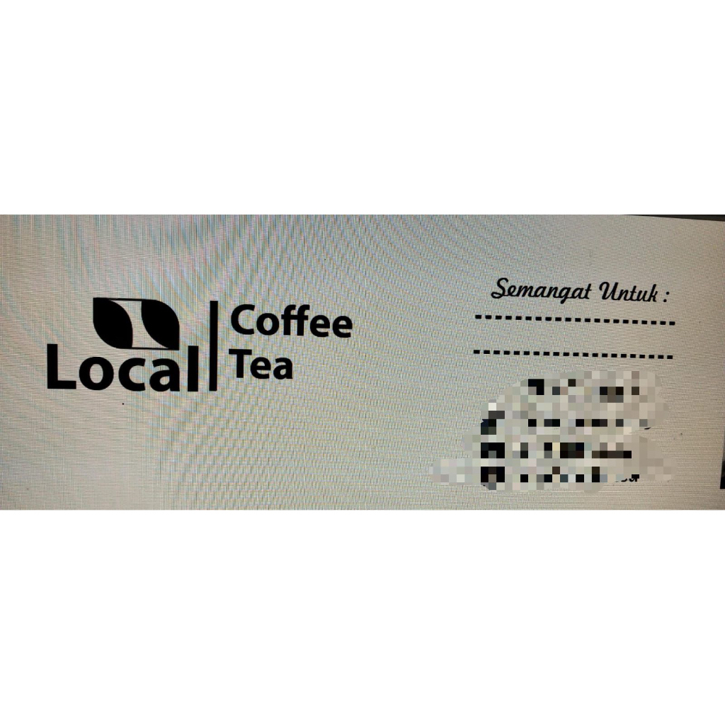 local tea (14oz starindo 7gram & 22oz merak 9gram)