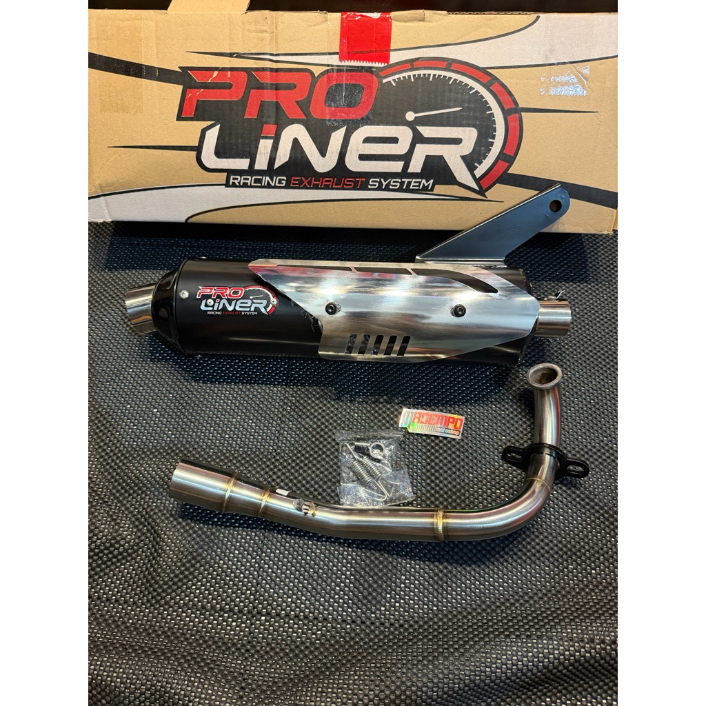 Knalpot mio beat scoopy genio mio j m3 Proliner Std Racing Pro