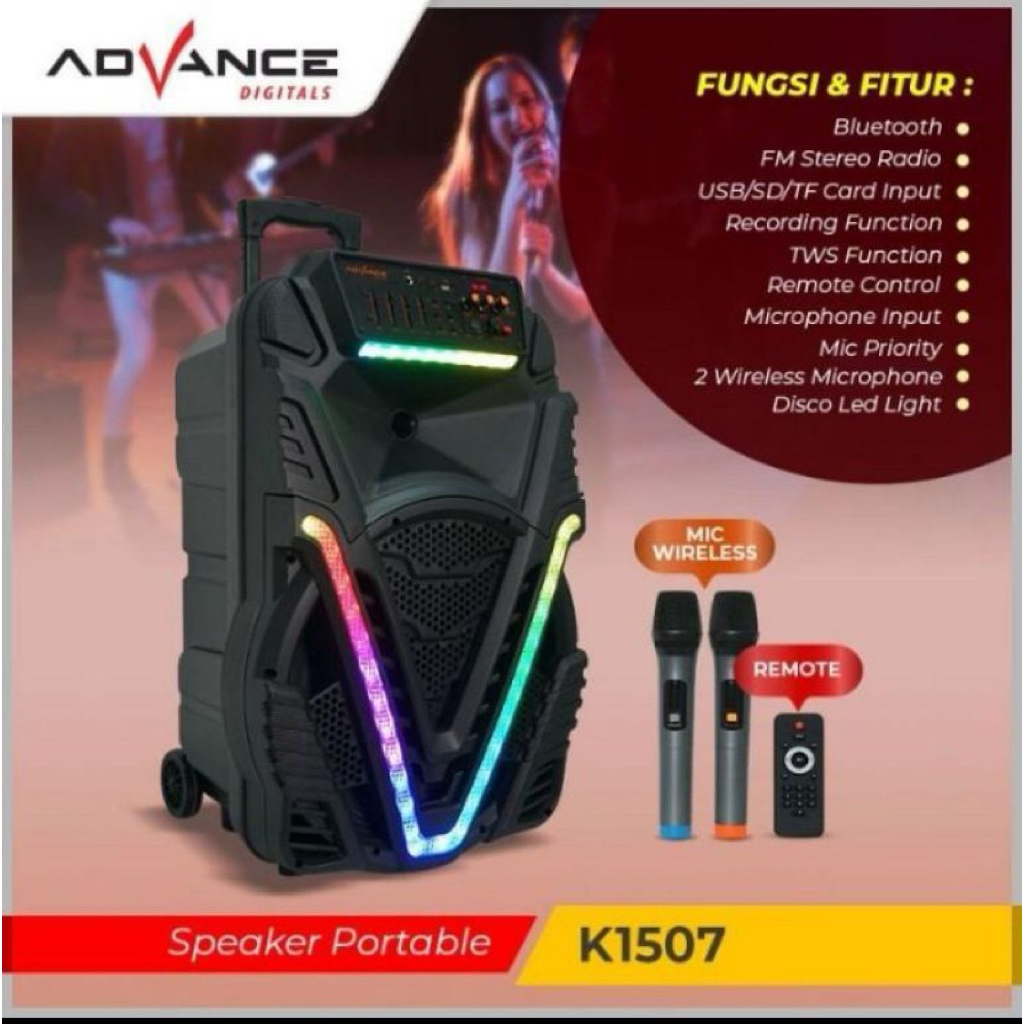 ADVANCE SPEAKER K1507