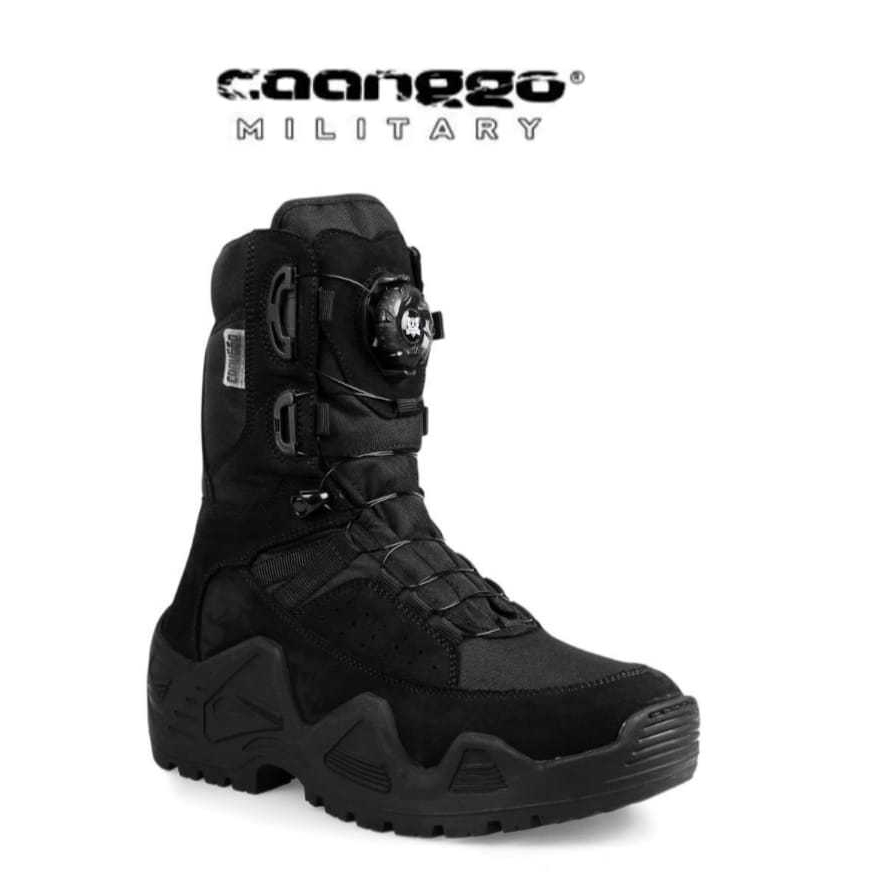 Caanggo - Sepatu PDL TNI POLRI SECURITY Tali Putar Model Zohare