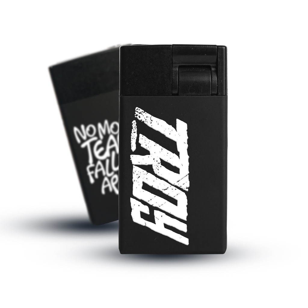 Troy Company Lighter Black Single Jet Flame Revolt - Korek Api Pemantik Api LA 303