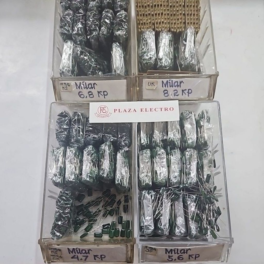 CAPASITOR MILAR 472 / 562 / 682 / 822 J - 100V VOLT KAPASITOR MYLAR