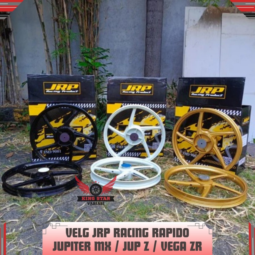 Velg JRP RAPIDO Jupiter MX Old / New Jupiter Z Mx King F1zr Vega ZR Ukuran 160x17 140x17 Ring 17