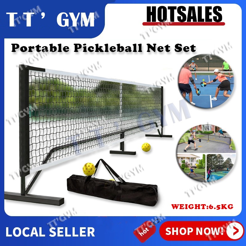 Hart Pickleball Net  Portable Steel Mesh Net Pickle Ball Net Pickleball Net PVC Net Pickel Ball Net 
