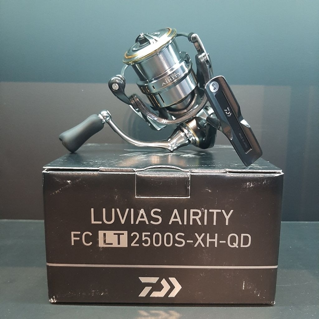 Reel Daiwa Luvias Airity FC LT 2500S-XH-QD | Made In Japan | Kolam | Galatama