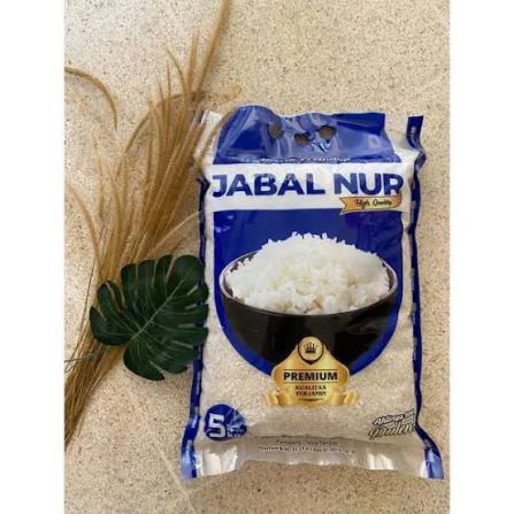 Beras Jabal Nur Beras 5kg Premium dan Pulen Berkualitas Tinggi
