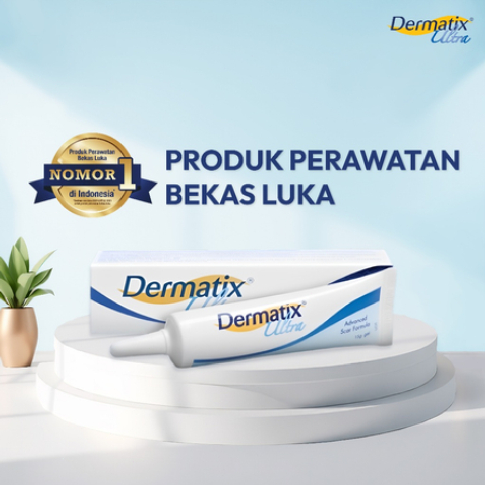 Salep Dermatix Ultra Krim Penghilang Bekas Luka Keloid Bekas Luka Bakar