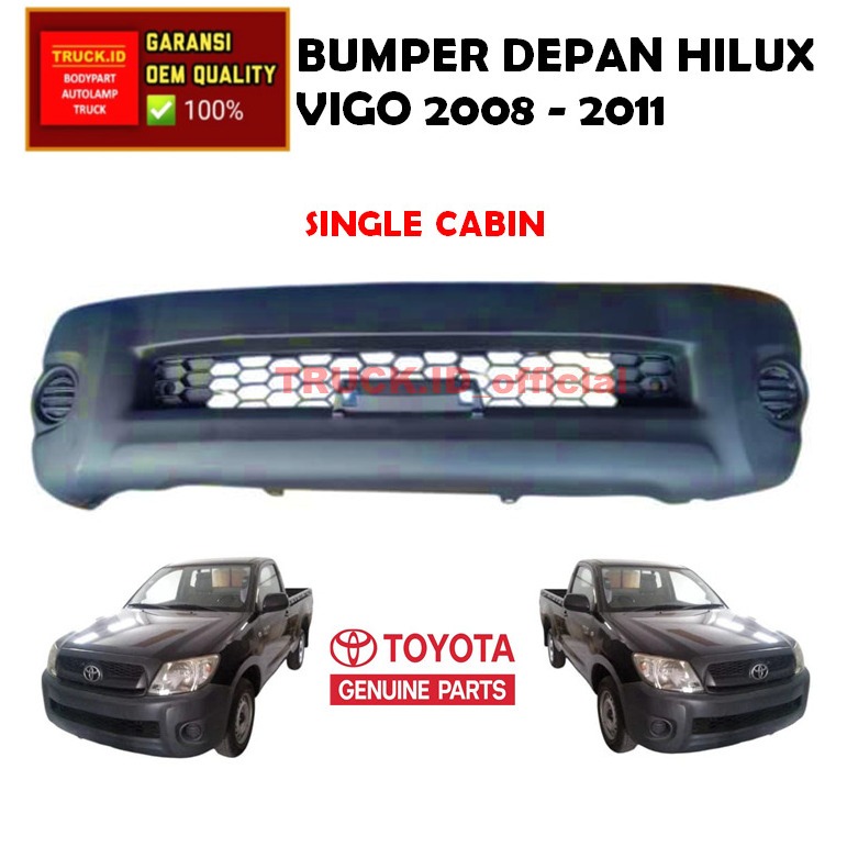 BUMPER BEMPER DEPAN TOYOTA HILUX VIGO 2008 2009 2010 2011 SINGLE CABIN *1267