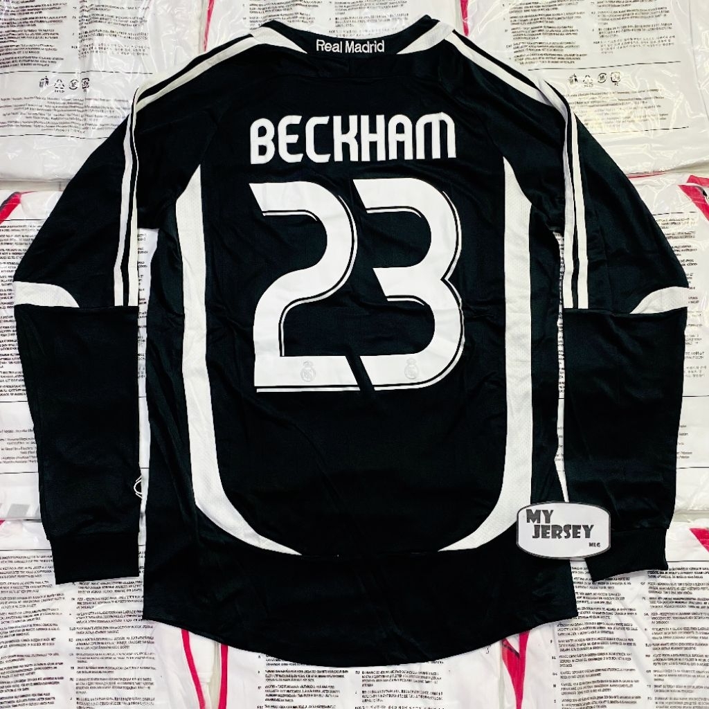 JERSEY RETRO MADRID 2006/2007 AWAY LONG SLEEVE & LENGAN PENDEK