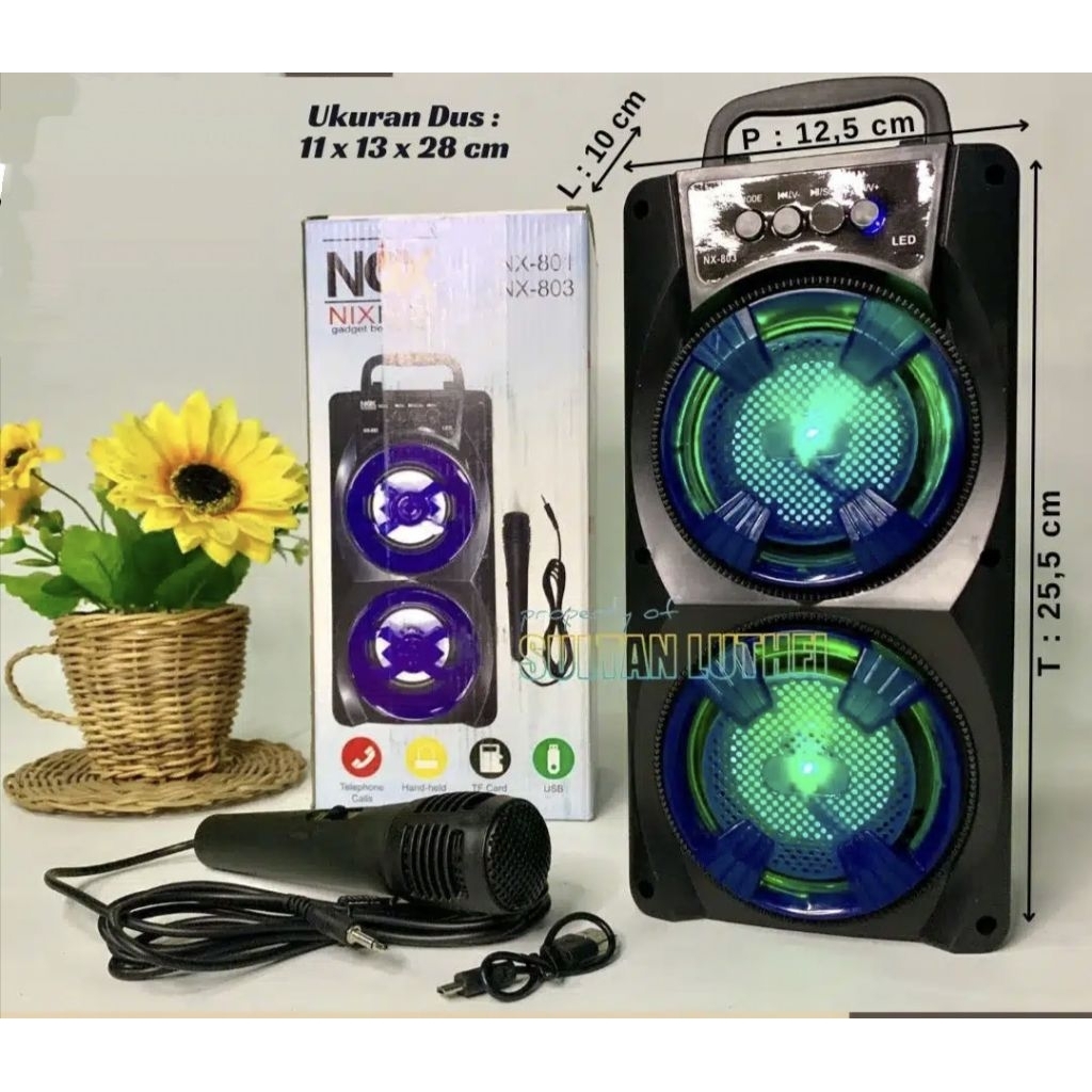 SPEAKER BLUETOOTH NIXNOX