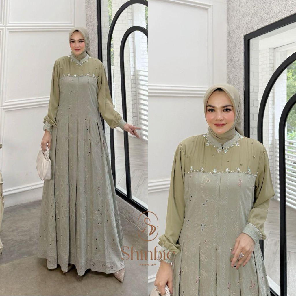 shinbie olivia dress vol 3 - Gamis shinbie olivia dress - Shinbie olivia dress