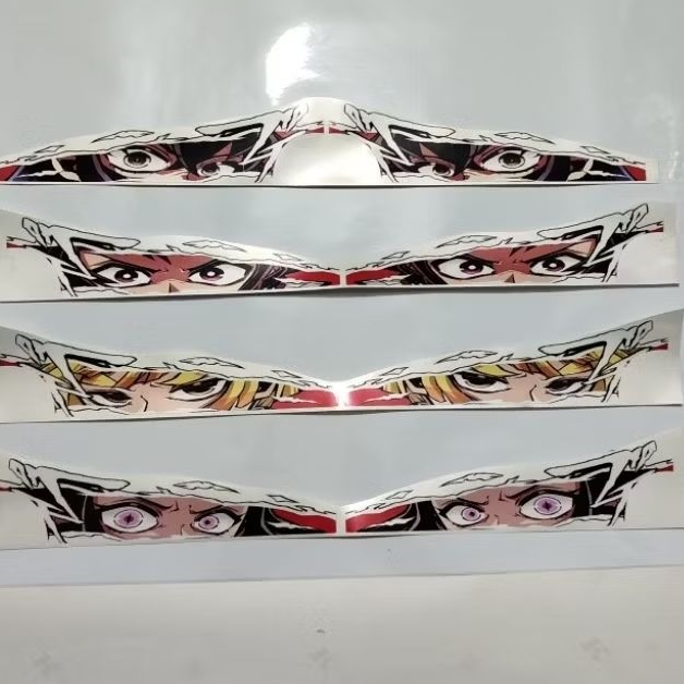 stiker LIVERY ANIME untuk miniatur bus rkc