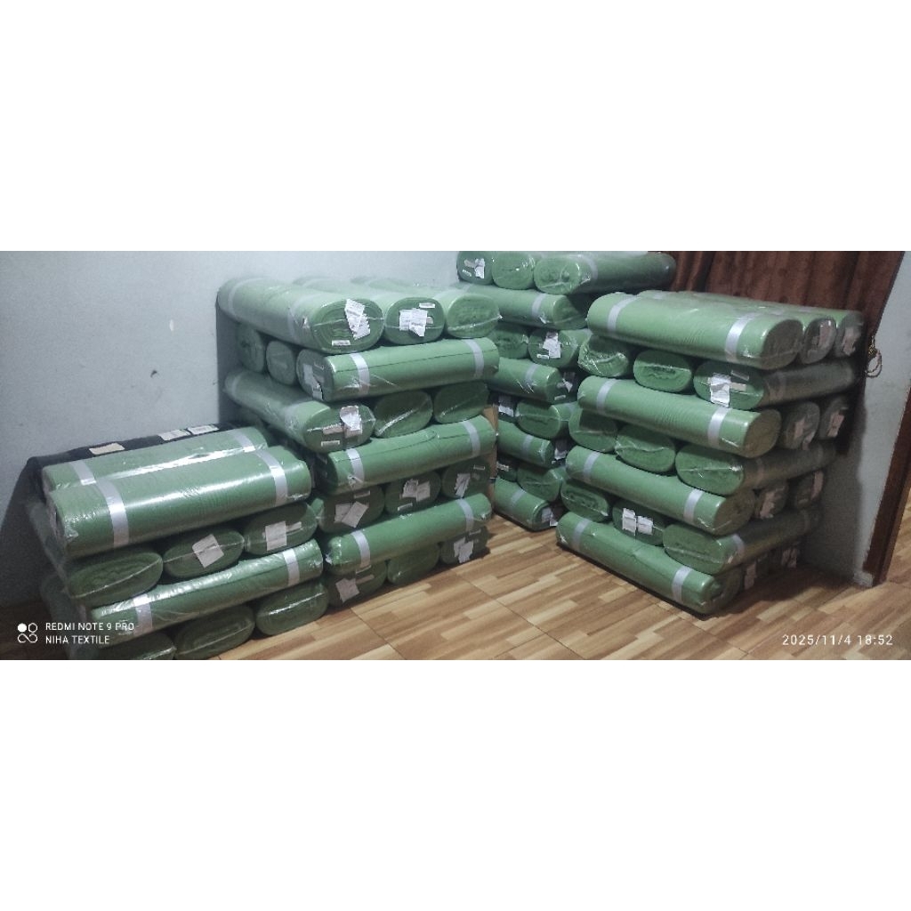 Kain Bahan Persit Greige PO Macthing Misuka Sritex, Harga Roll