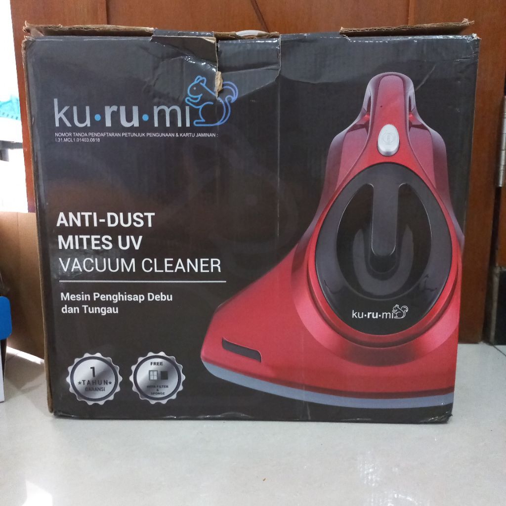 kurumi uv vacuum cleaner preloved