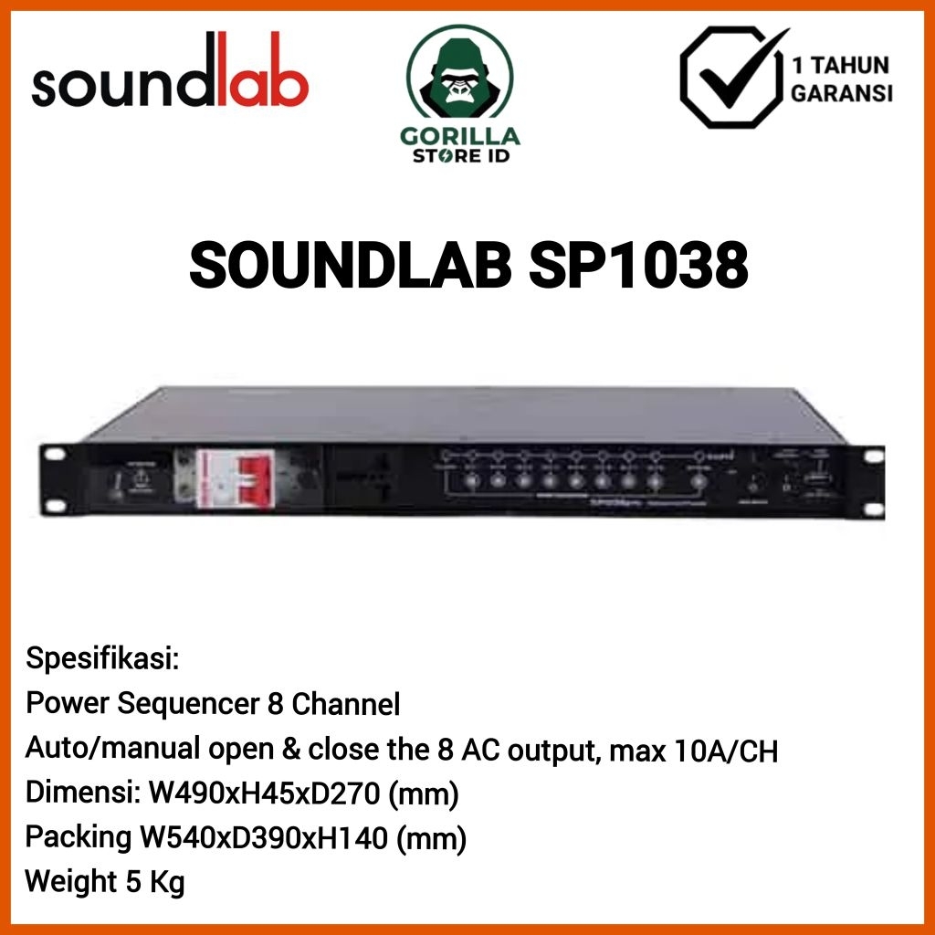 Sequence Power Soundlab SP-1038