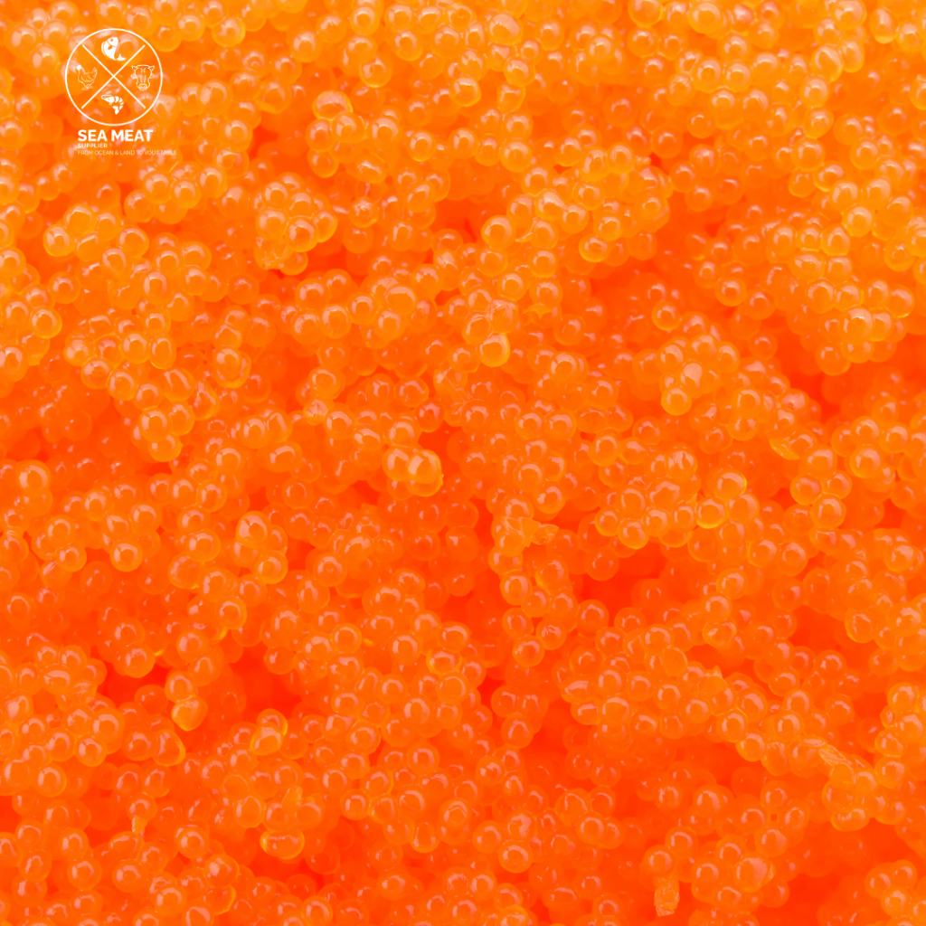 Tobiko Orange | Telur Ikan Flying Fish Roe Premium |Telur Ikan Terbang