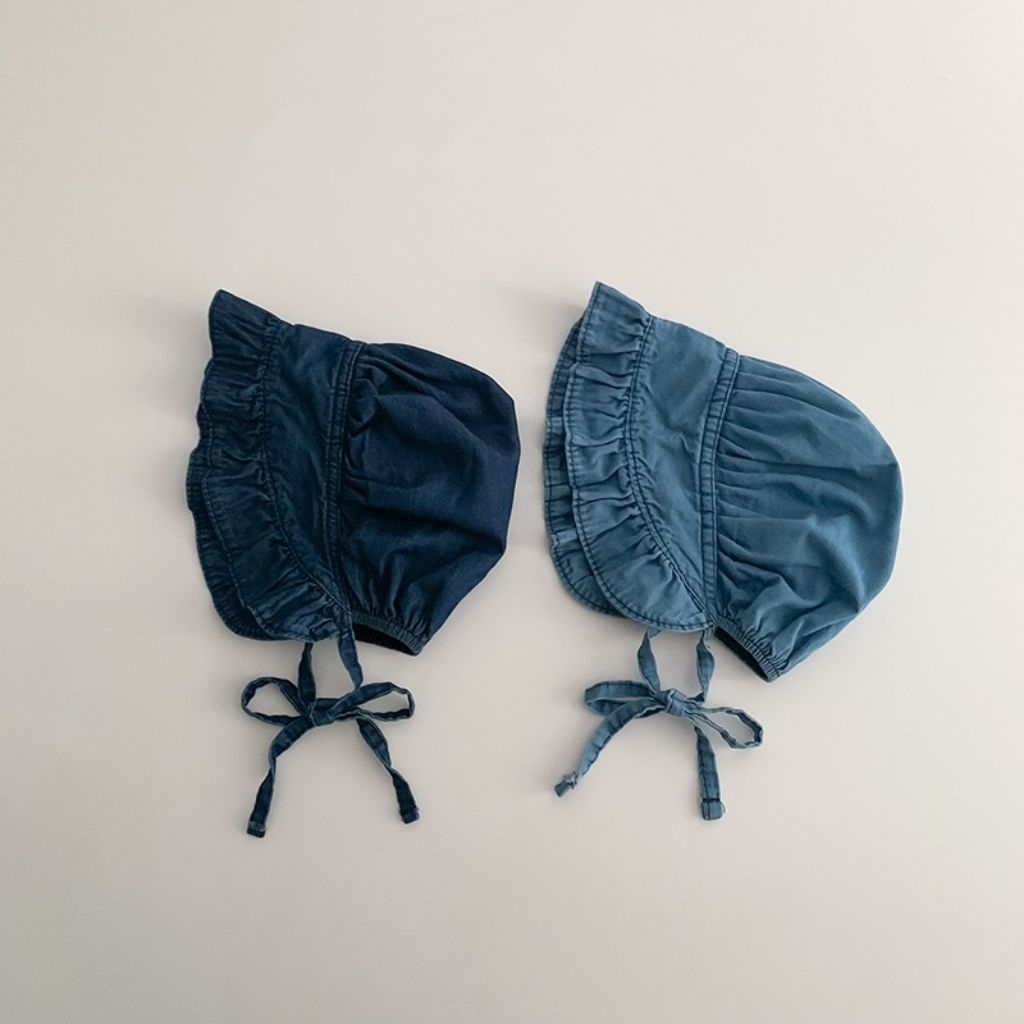 Topi Bayi Perempuan / Topi Denim Anak Perempuan / Topi Import Premium