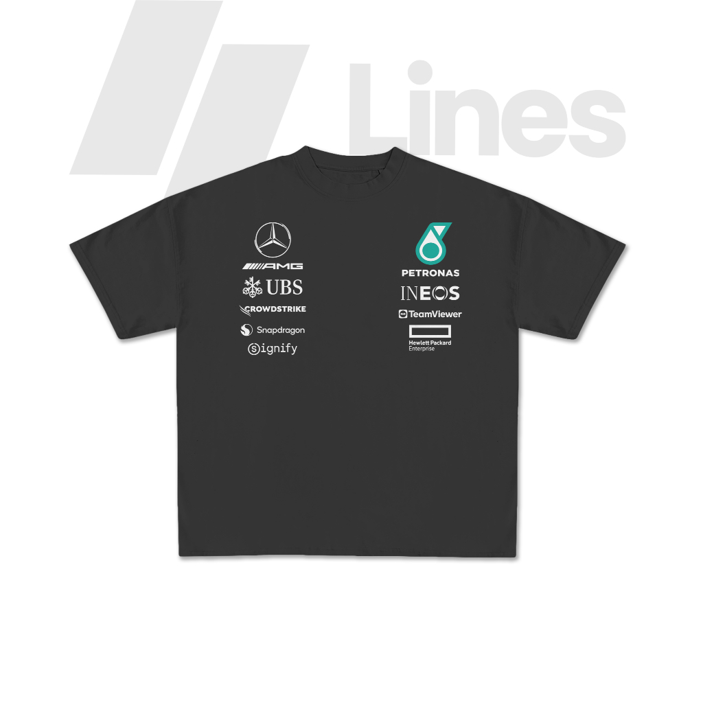 Lines Kaos Mercedes AMG F1 Team Sponsors