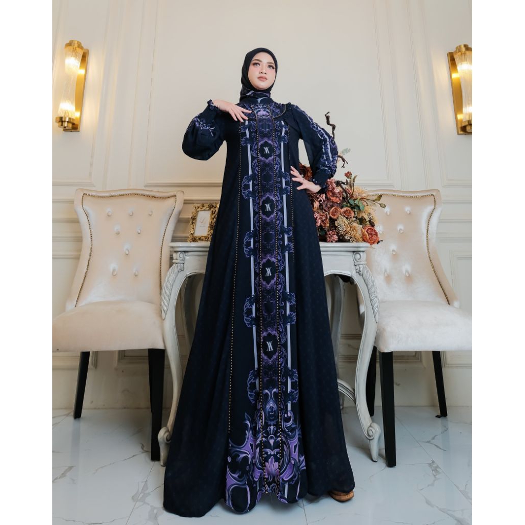 BISA COD ( JELITA SERIES BY ALYA SYARI ORI PREMIUM GAMIS ALYA TERBARU