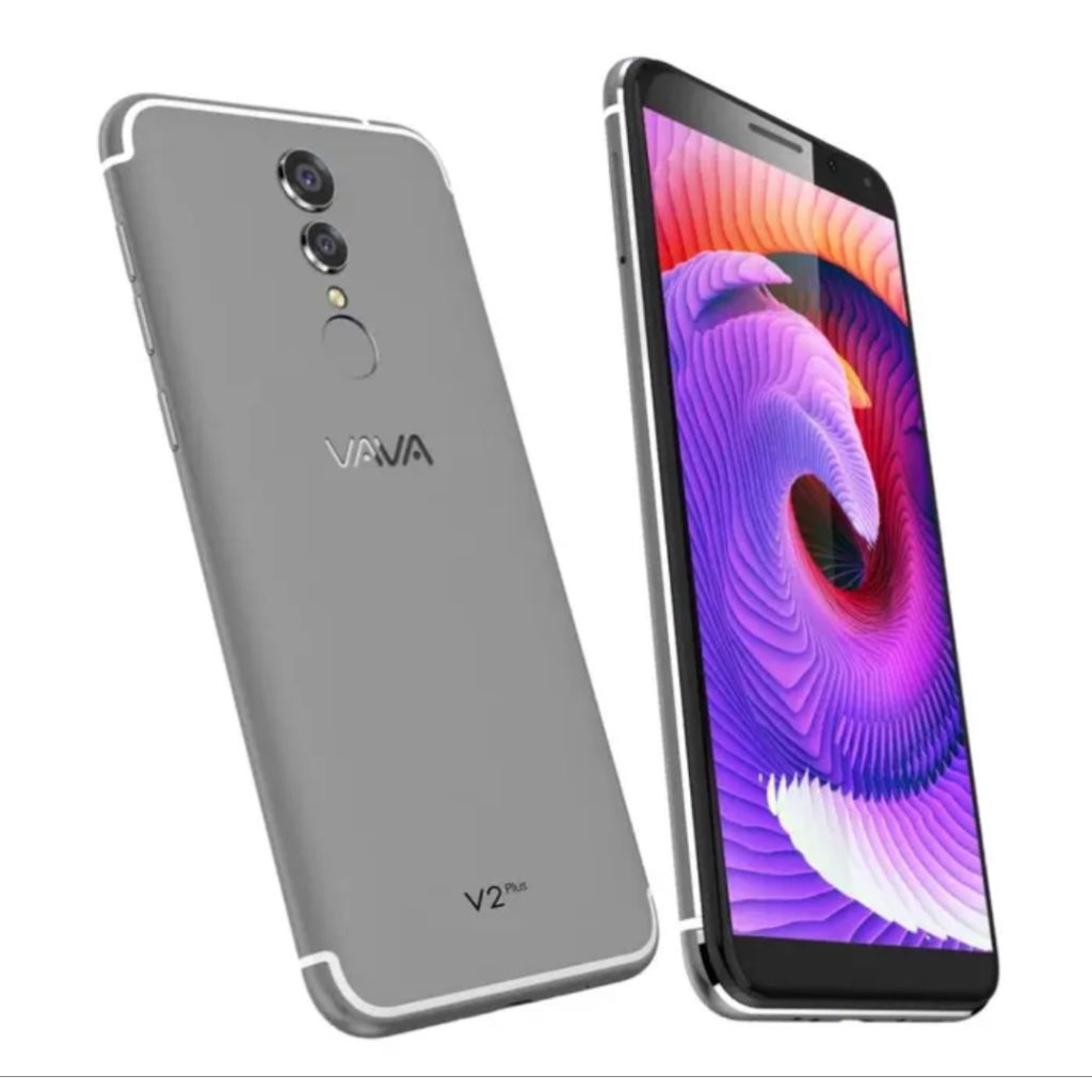 VAVA V2 Plus 5.7 inch Full Screen 18:9 Ram 3GB Rom 32GB 4G - Abu-abu Muda