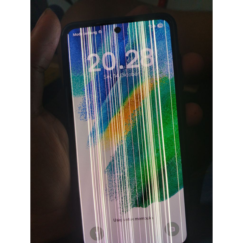 LCD Samsung s21 fe copotan