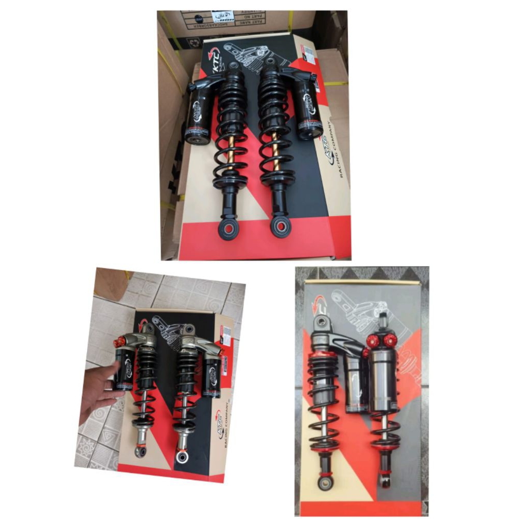 SHOCK BREAKER BELAKANG KTC RACING TIPE GUFO UKURAN 280/320/340 MM