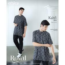 Koko Dewasa Ethica Kahfi 311 Black Irish Katun Batik