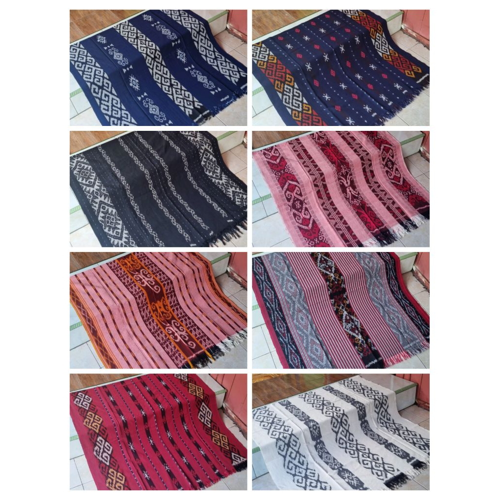 Kain Tenun Ikat Troso Jepara 100% Original Motif Toraja Lombok NTT