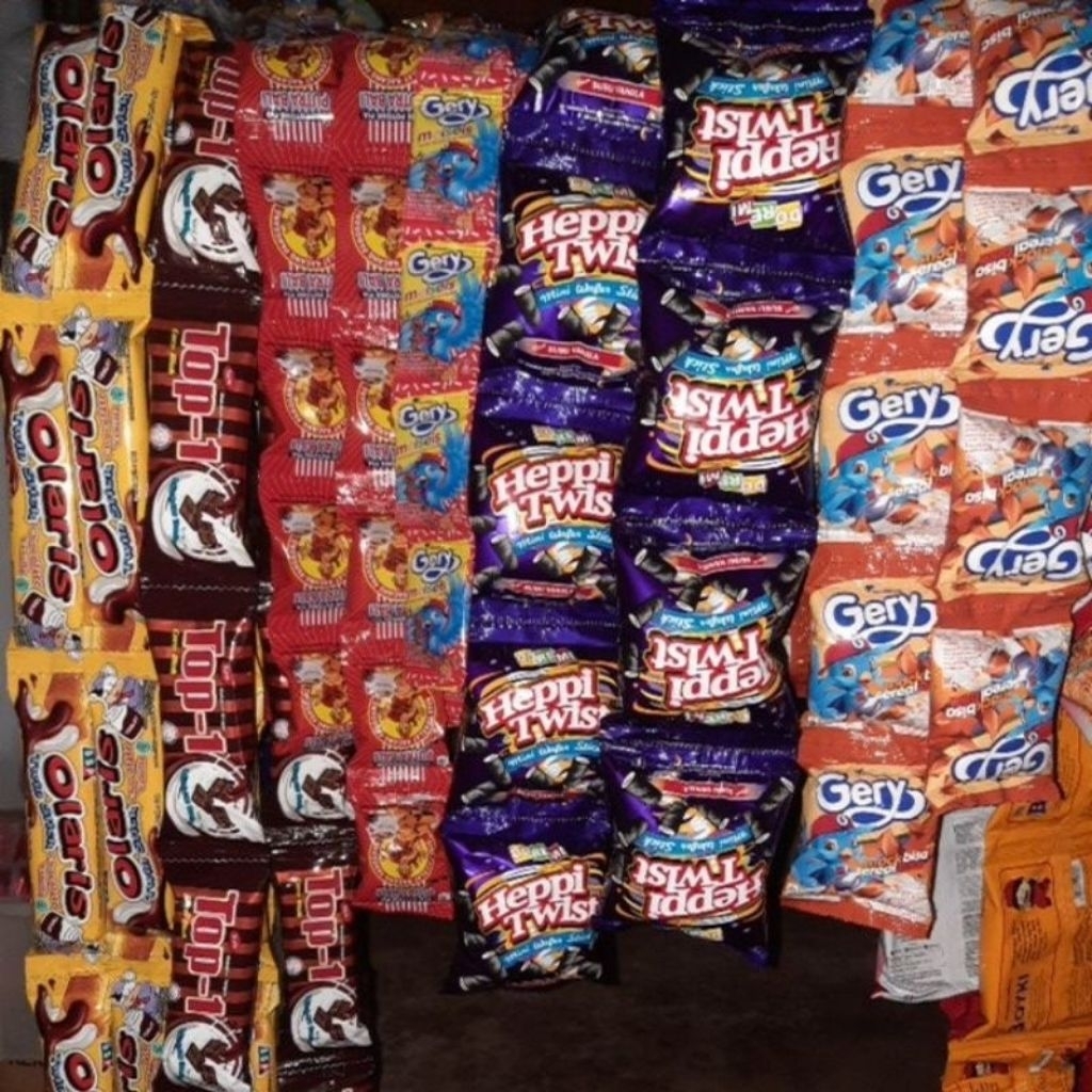 Snack 1 Renceng/Snack 500/Tiara/Miku/putrabali/Gery/snackjadul