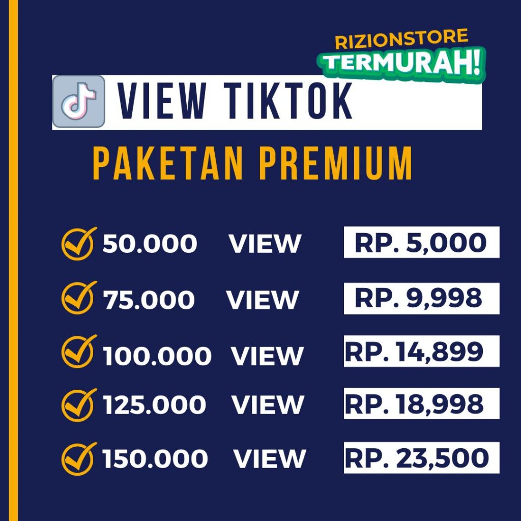 Paket Fyp Tiktok View