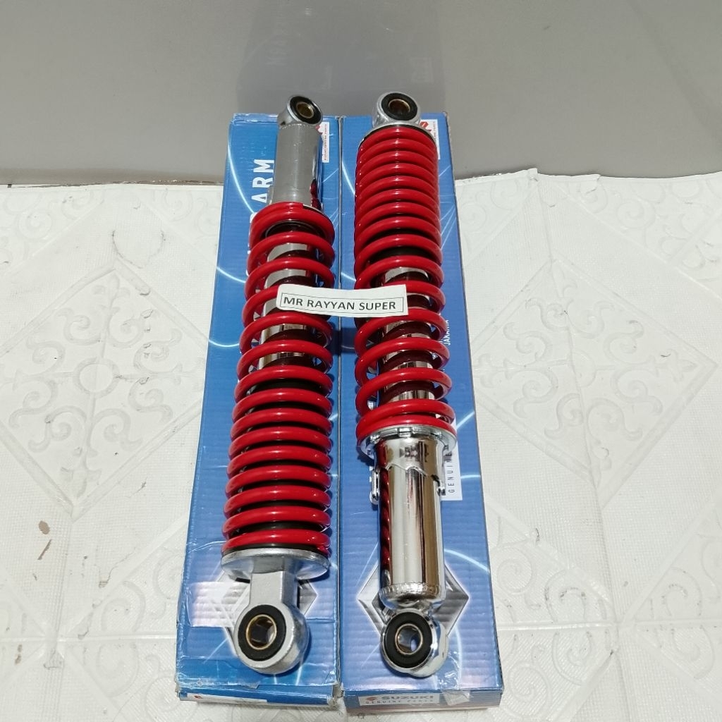 Shockbreaker belakang suzuki Shogun 125 R/Shogun 125 FL Merah