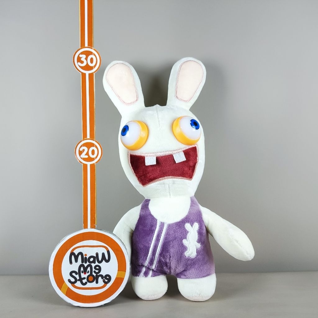 Boneka Rabbids Invasion No Brand Plush Mata Minus