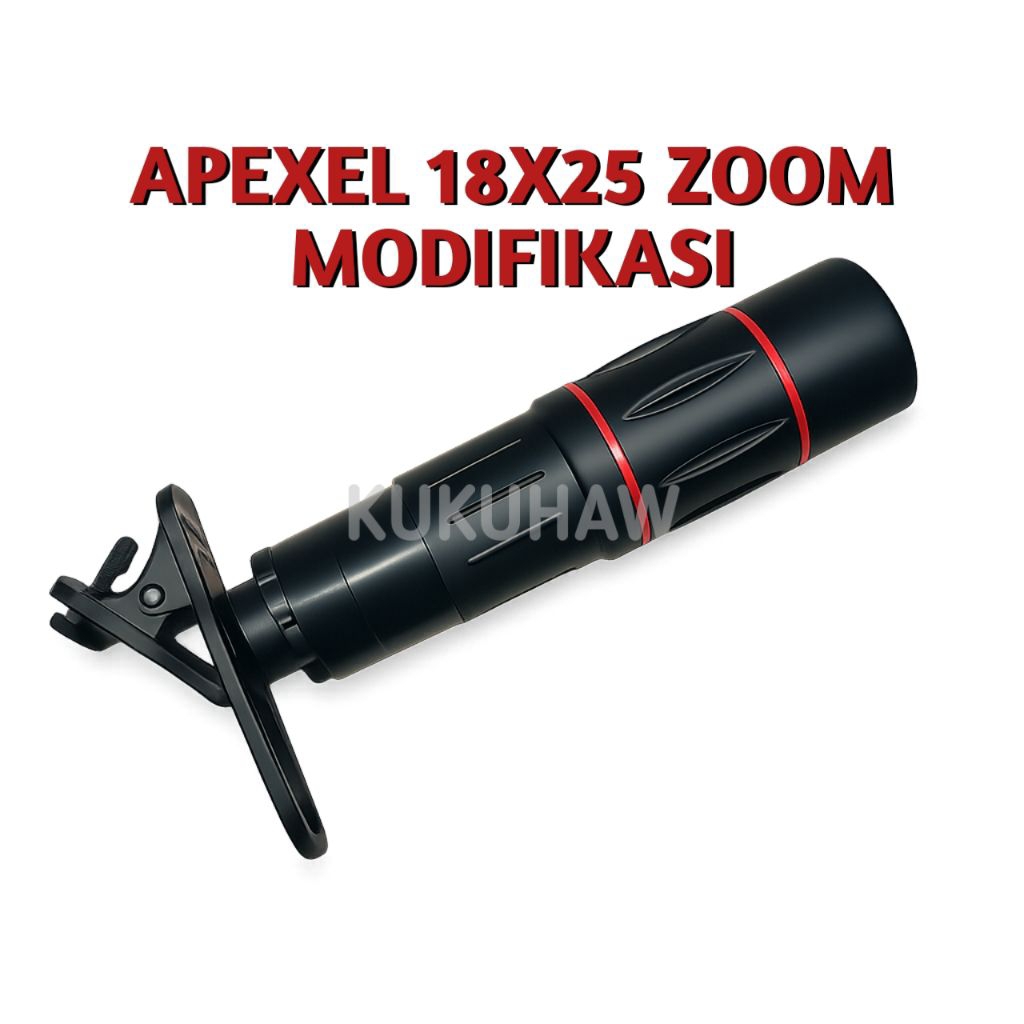 Lensa apexel modifikasi | apexel 18x25 zoom modifikasi | 28x modifikasi| apexel