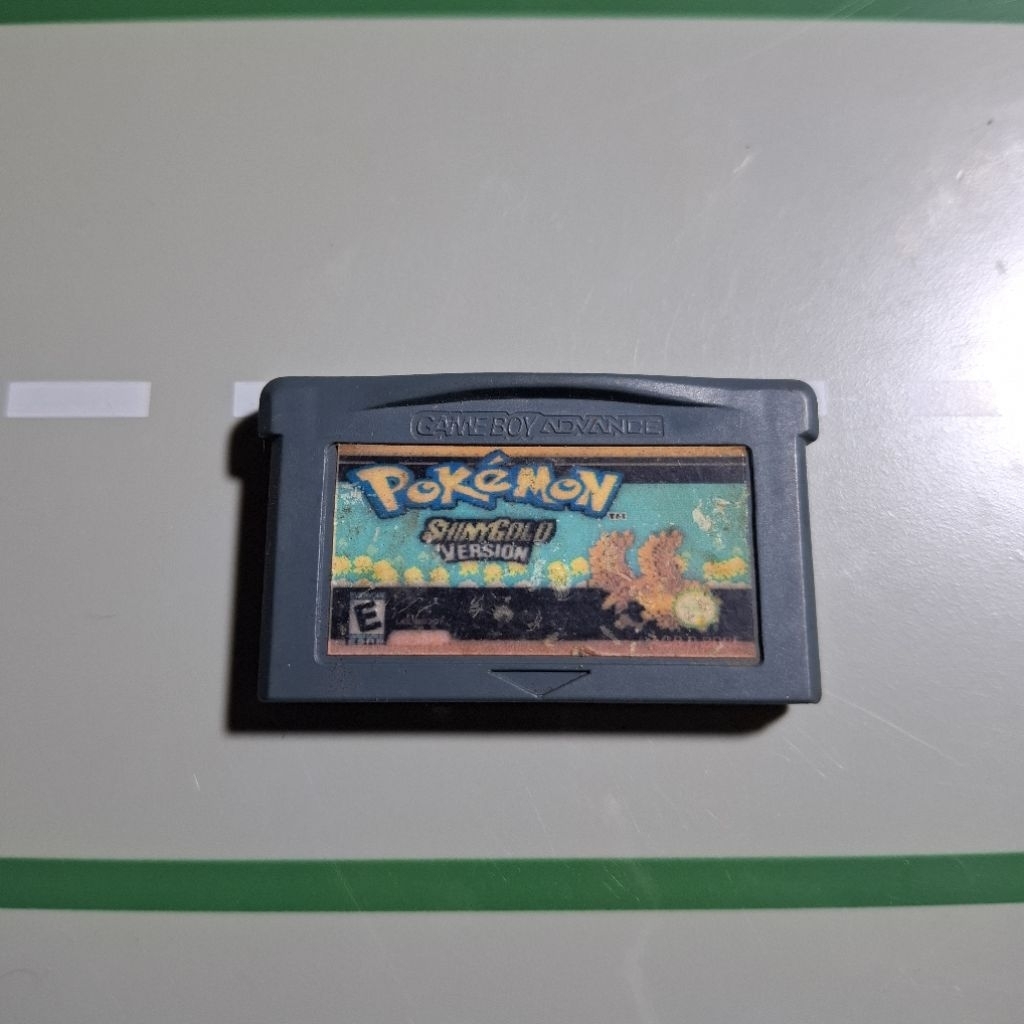 Kaset Gameboy Advance Pokemon Shiny Gold Version Second