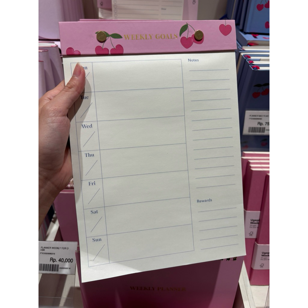 [CLEARANCE SALE] Flying Tiger Daily Planner Pad