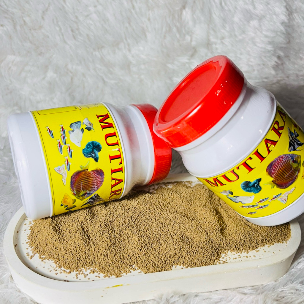MUTIARA VIT / Pakan ikan hias / Pelet ikan hias / makanan ikan hias / Pelet mutiara / makanan ikan g