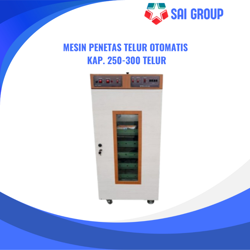 Mesin Penetas Telur Otomatis Kap. 250 - 300 Telur