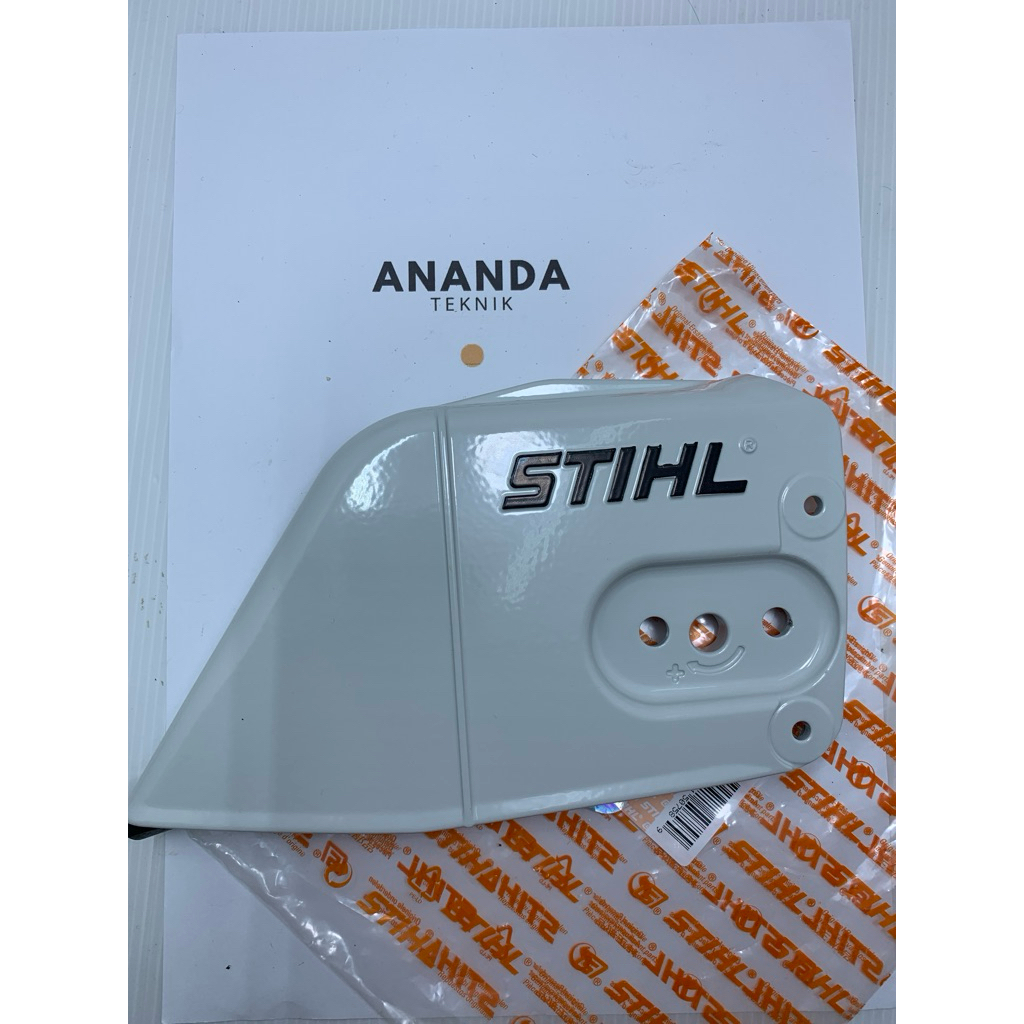 KAP BAR SENSO MS381 1125 648 0460 Kap bar STIHL MS 381 038 PART OF CHAINSAW GERGAJI MESIN SENSO STIH