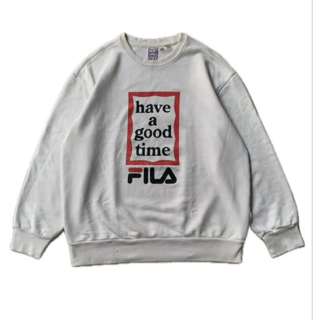 HAVE A GOOD TIME X FILA ORIGINAL CREWNECK UNISEX