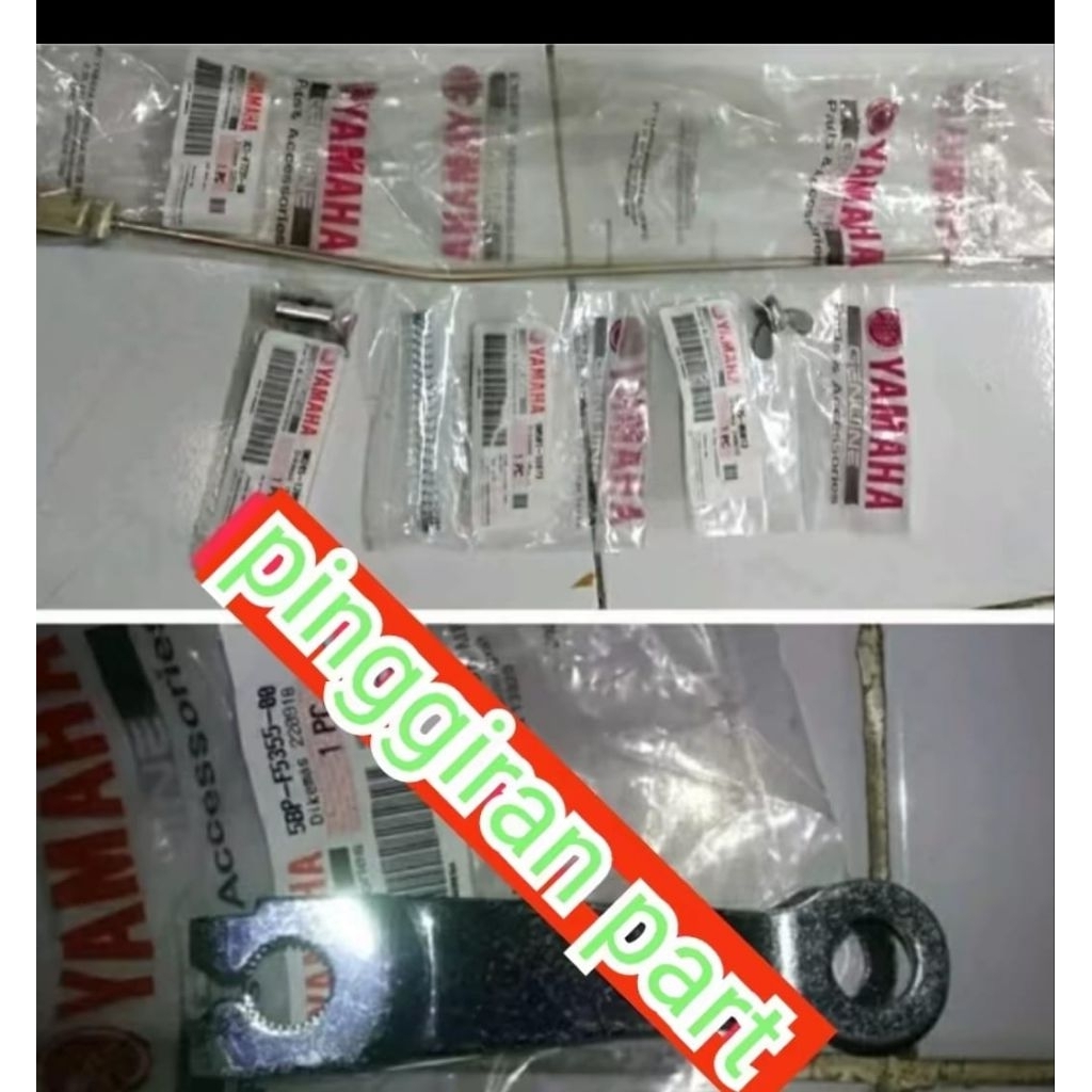tiang stik kawat rem belakang vixion old komplit
