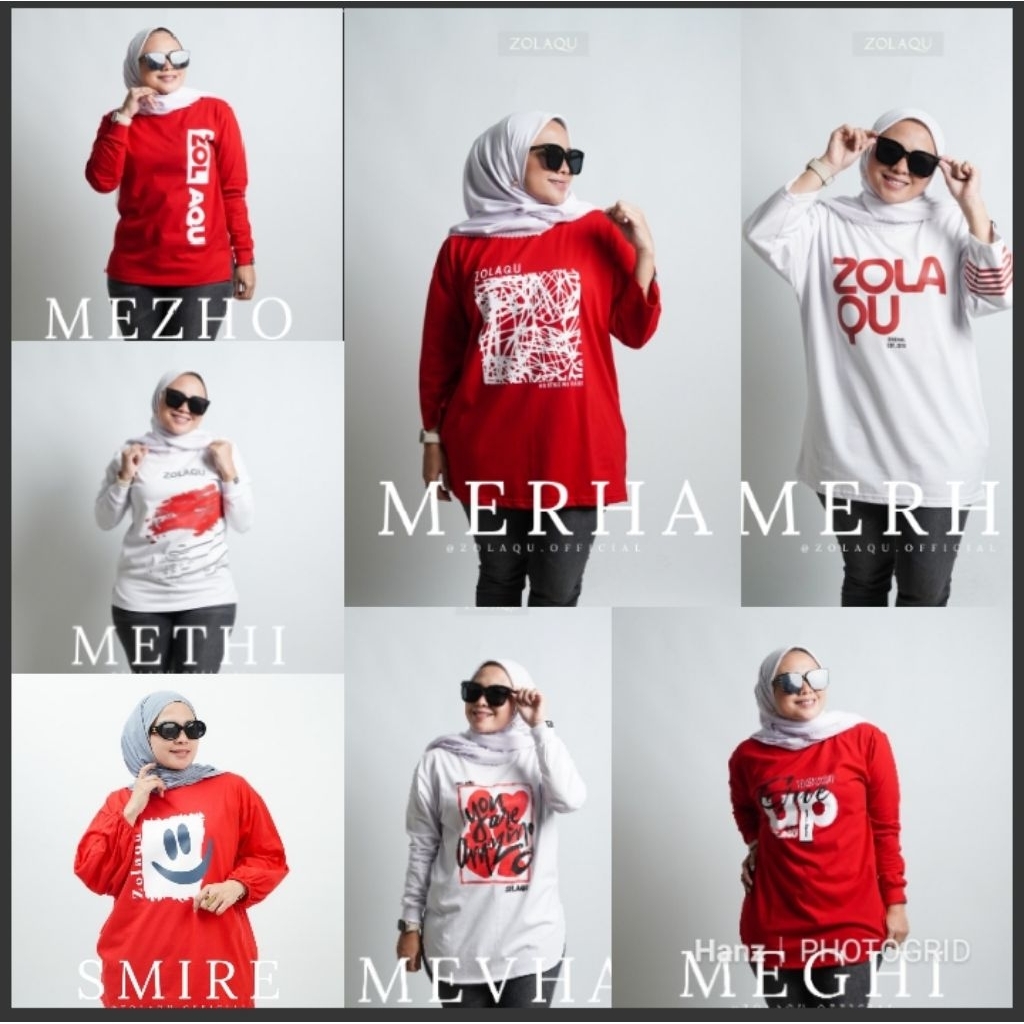 Kaos Zolaqu ORI Terbaru -EDISI KEMERDEKAAN - Merah Putih