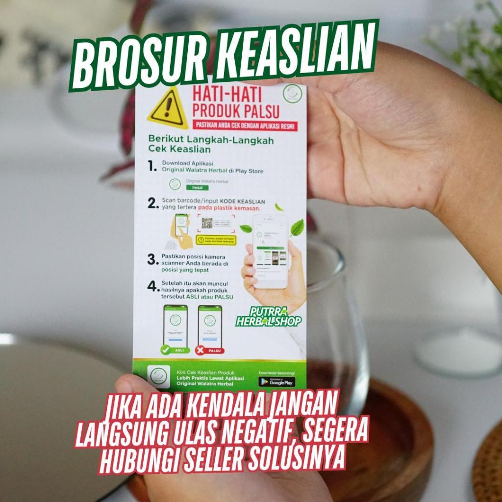 Brosur Cek Keaslian dan Dus Packing - Sendifit