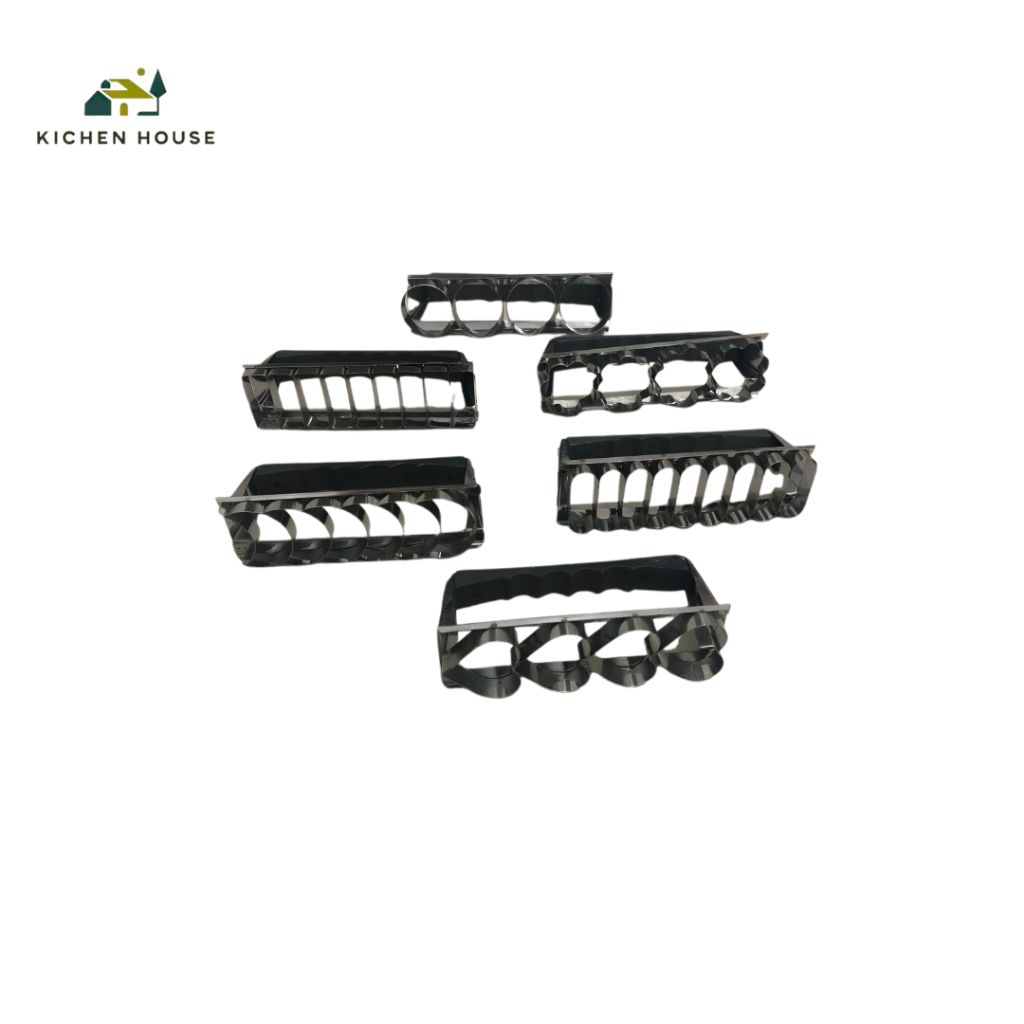 Cetakan Kue Kastengel Aneka Bentuk – Oval, Sakura, Kotak, Love, Bulat, Sabit, Kacang