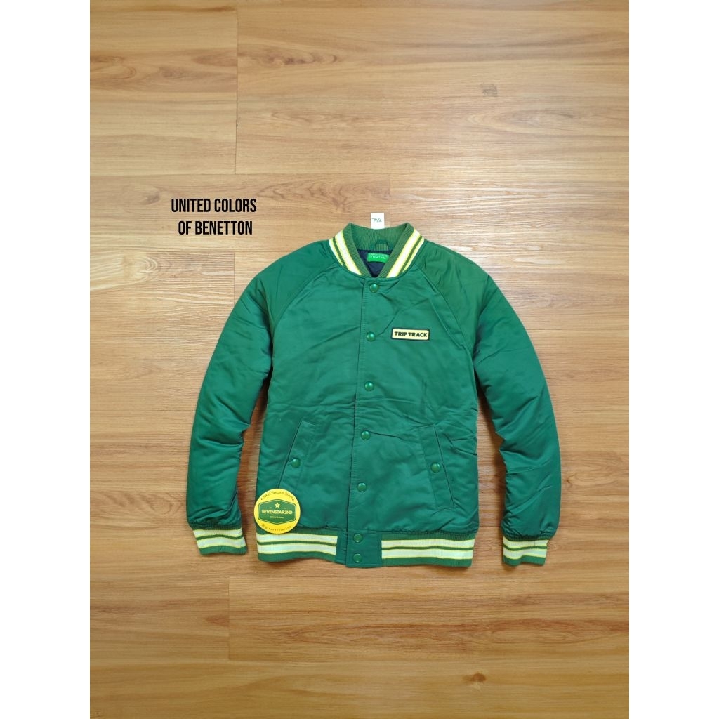 united colors of benetton casual varsity jacket