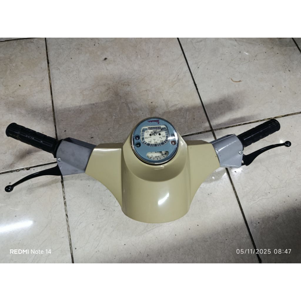 Kepala Stang Vespa PX New Lengkap Baru