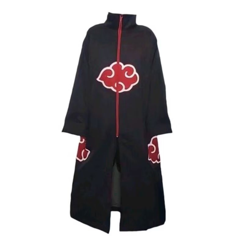 jubah Akatsuki long anime cosplay naruto