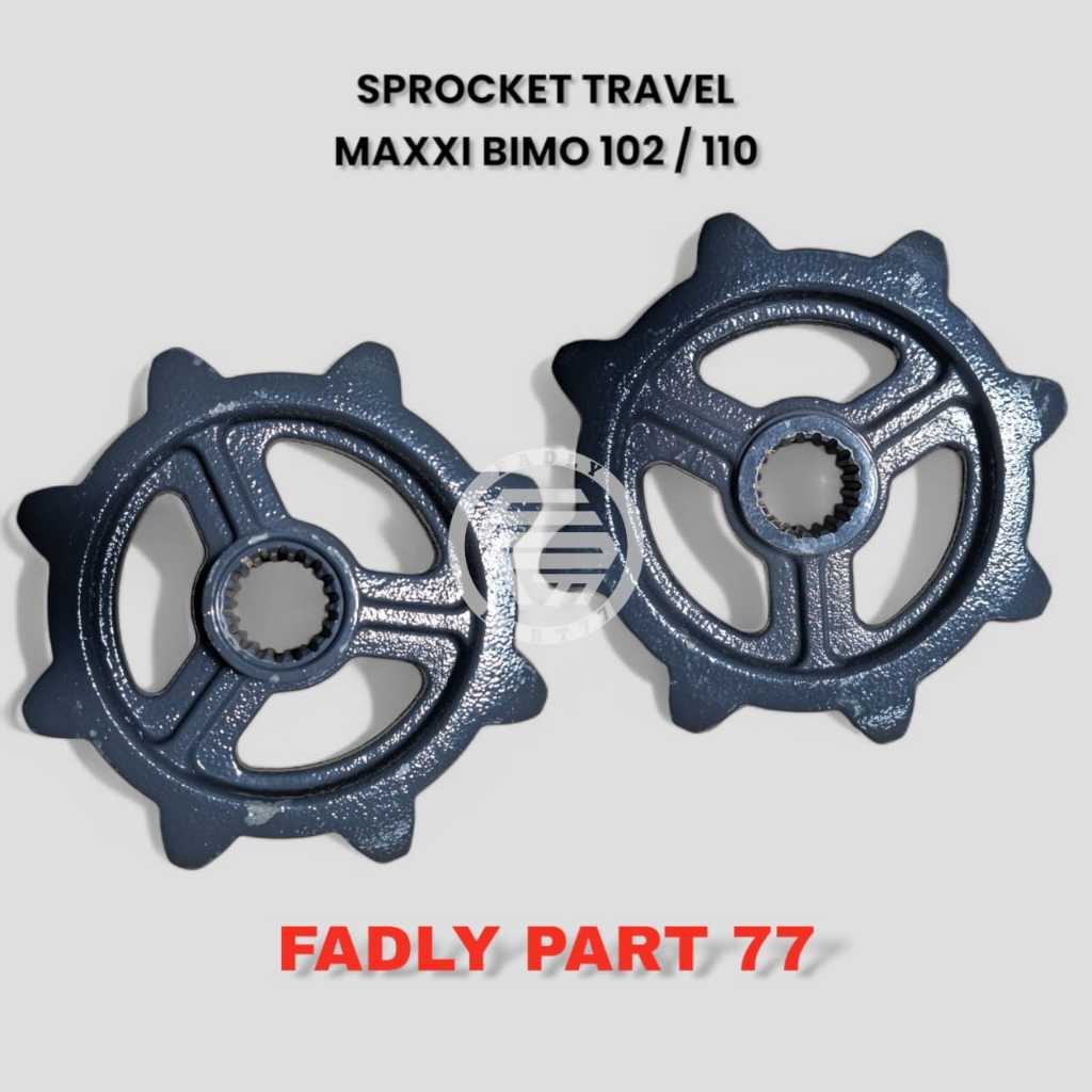 SPROCKET TRAVEL MAXXI BIMO 102/110 SPAREPART COMBINE HARVESTER